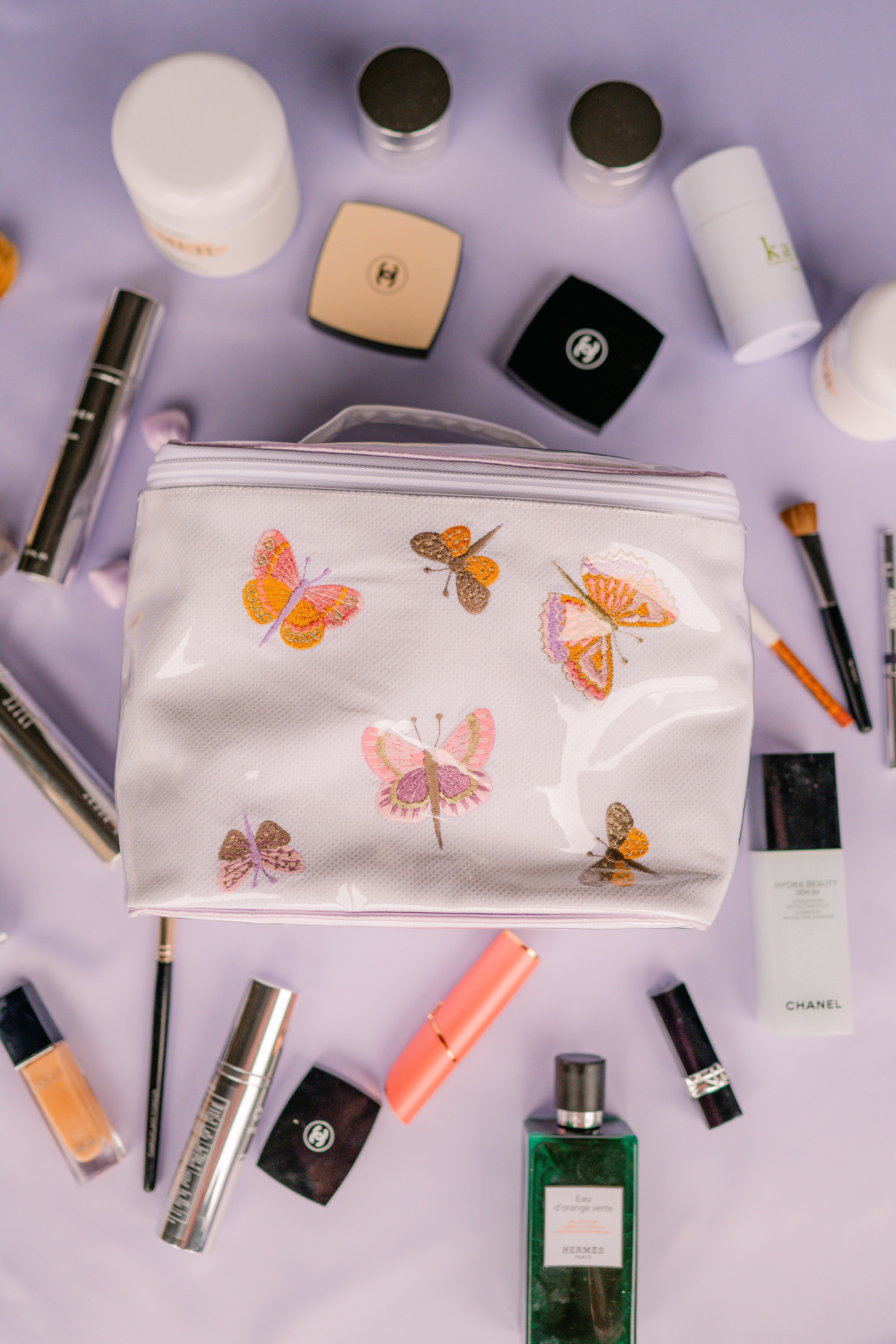 BUTTERFLY TRAIN CASE
