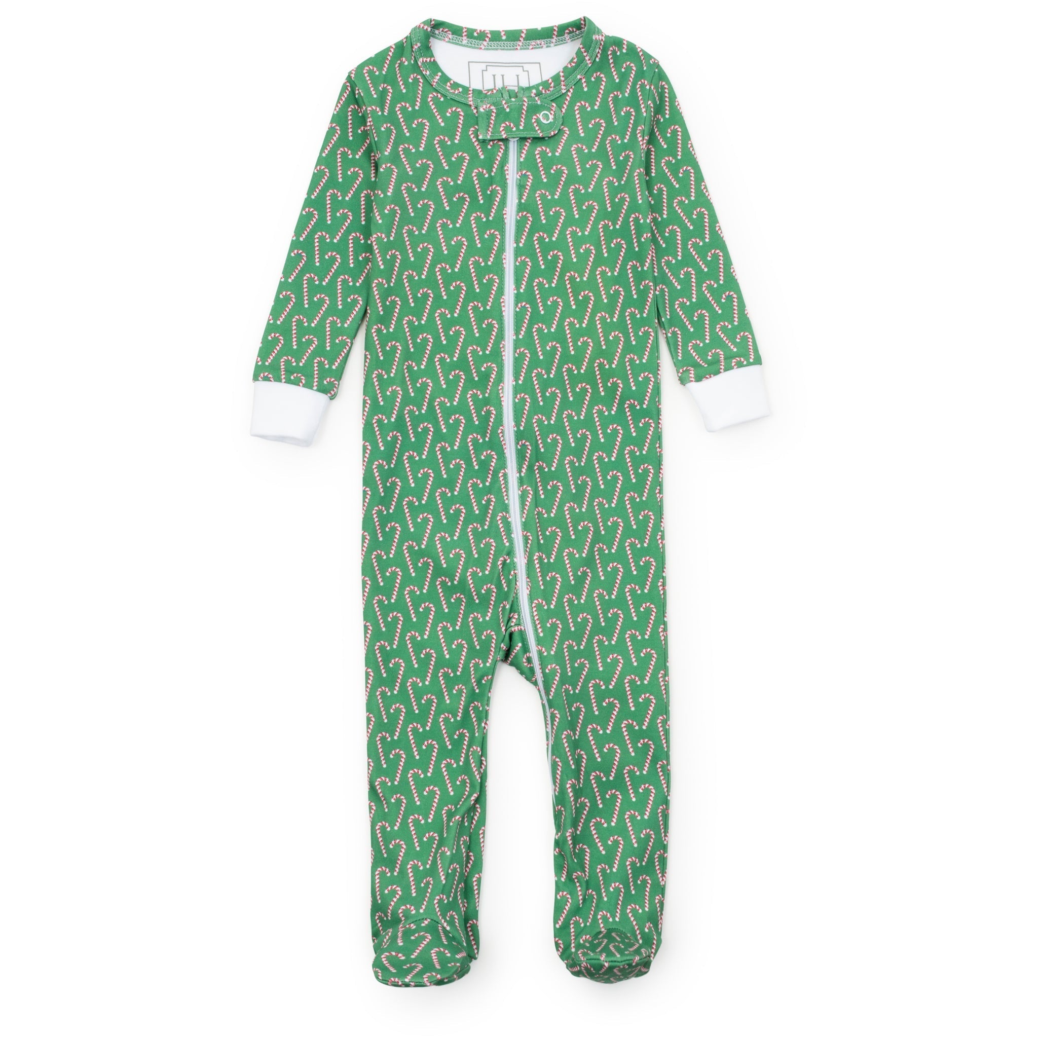 Parker Zipper Pajama Candy Cane Lane