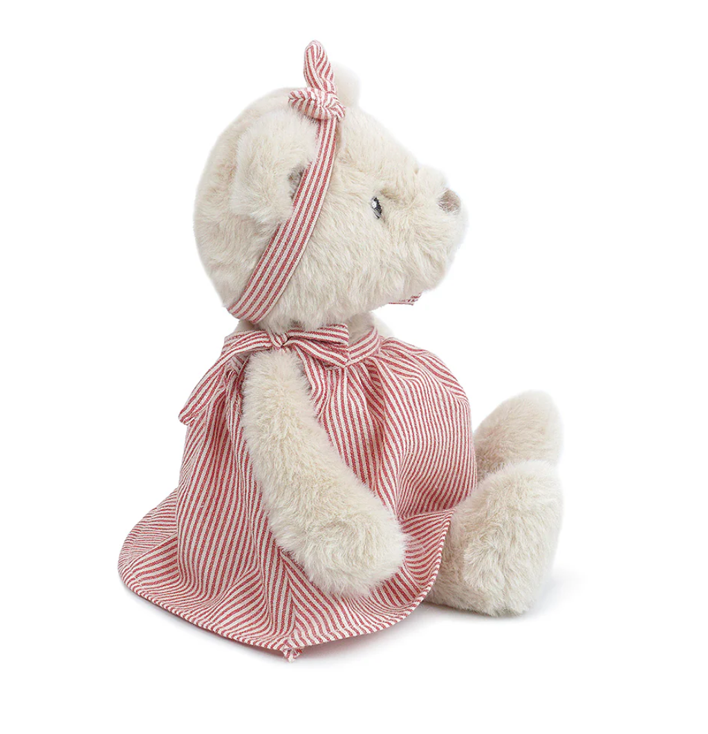Mon Ami Ellie Sun-Dressed Bear Stuffed Animal - Little Birdies