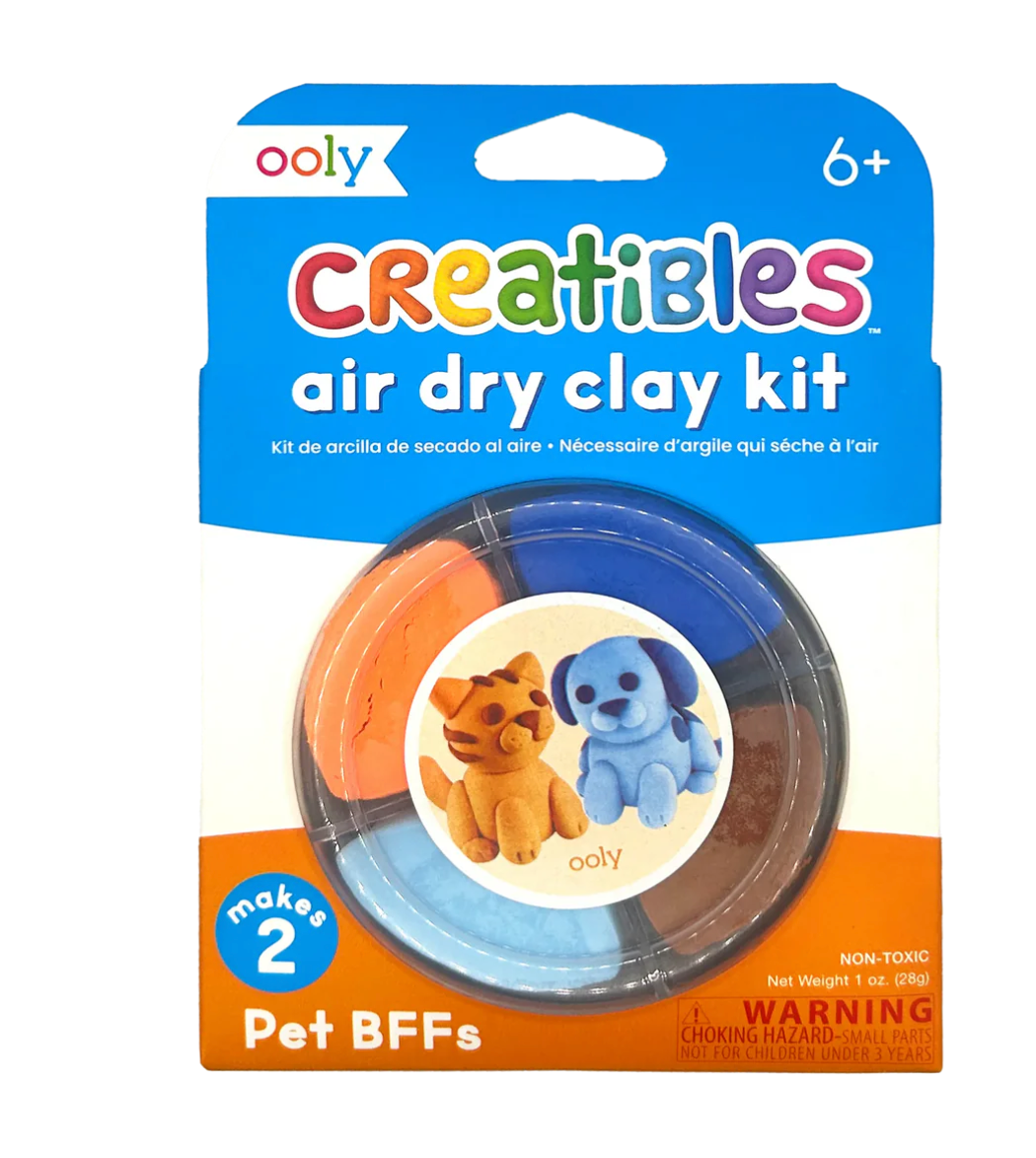 Ooly Creatibles Mini Air Dry Clay Kit - Pet BFFs - Little Birdies