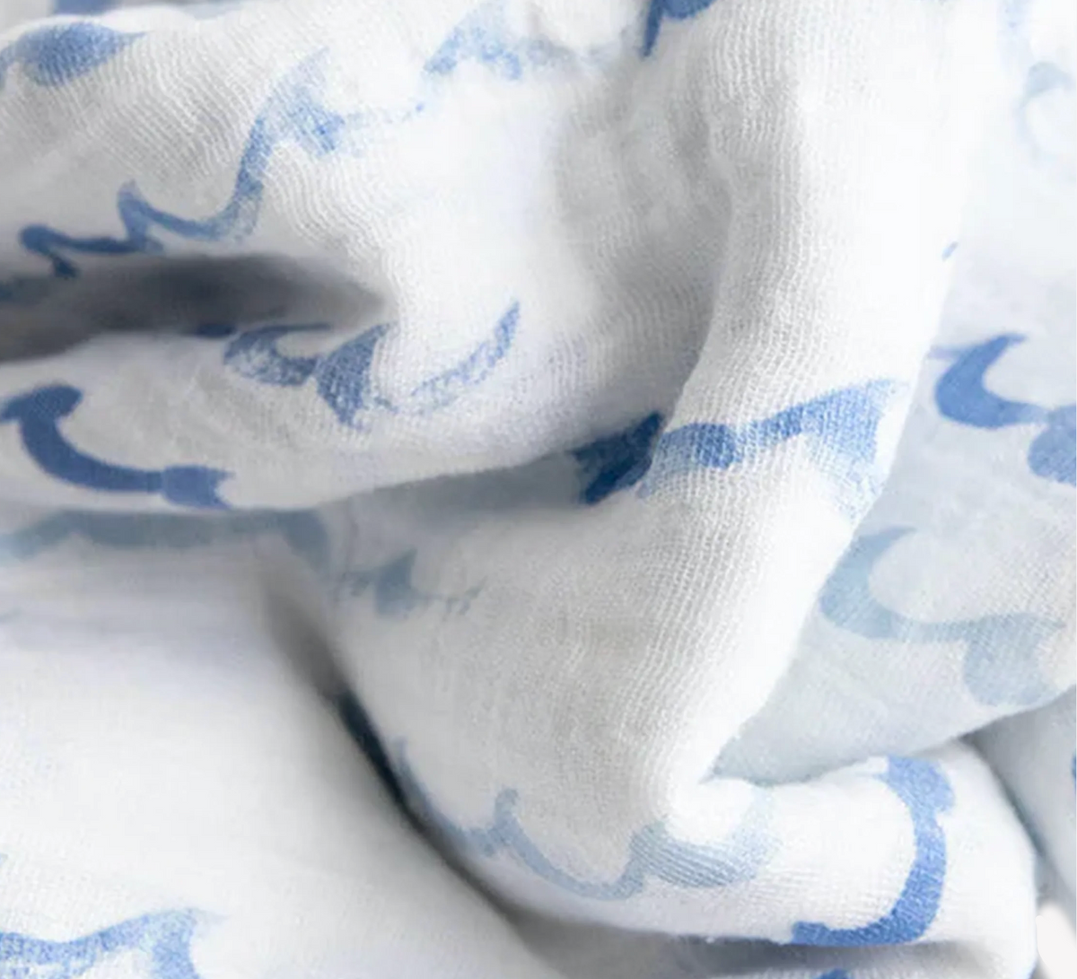 little unicorn official high tide swaddle blanket - little birdies
