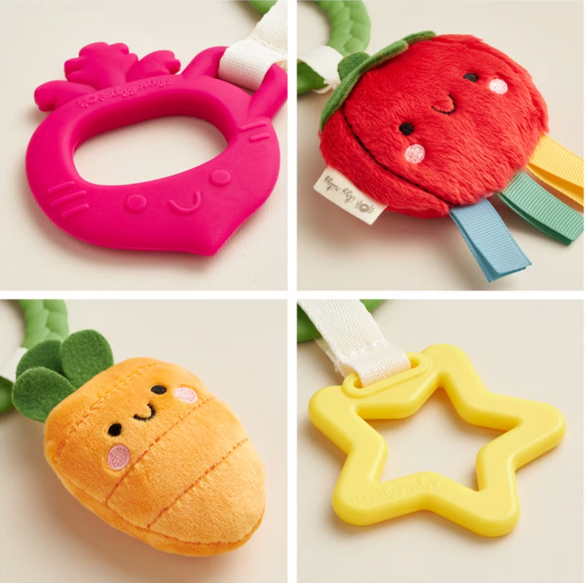 Bitzy Busy Ring™ Teething Activity Toy