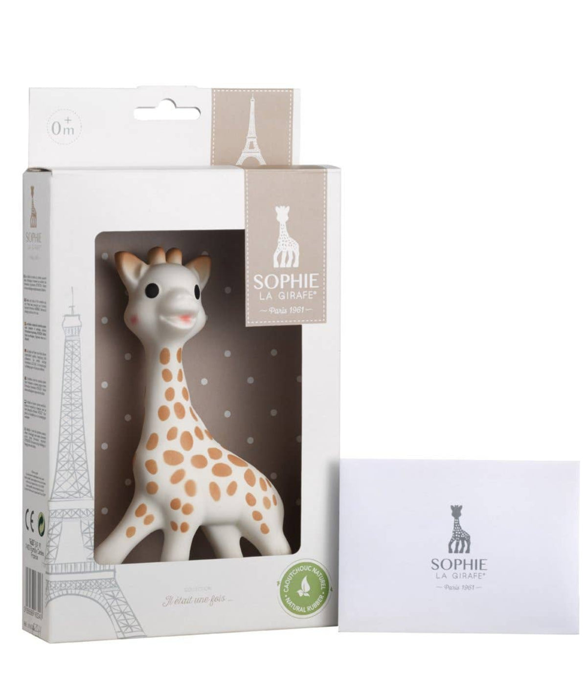 Sophie la Girafe by Calisson Toys- White Box- Classic - Little Birdies Boutique teething toy baby gifts