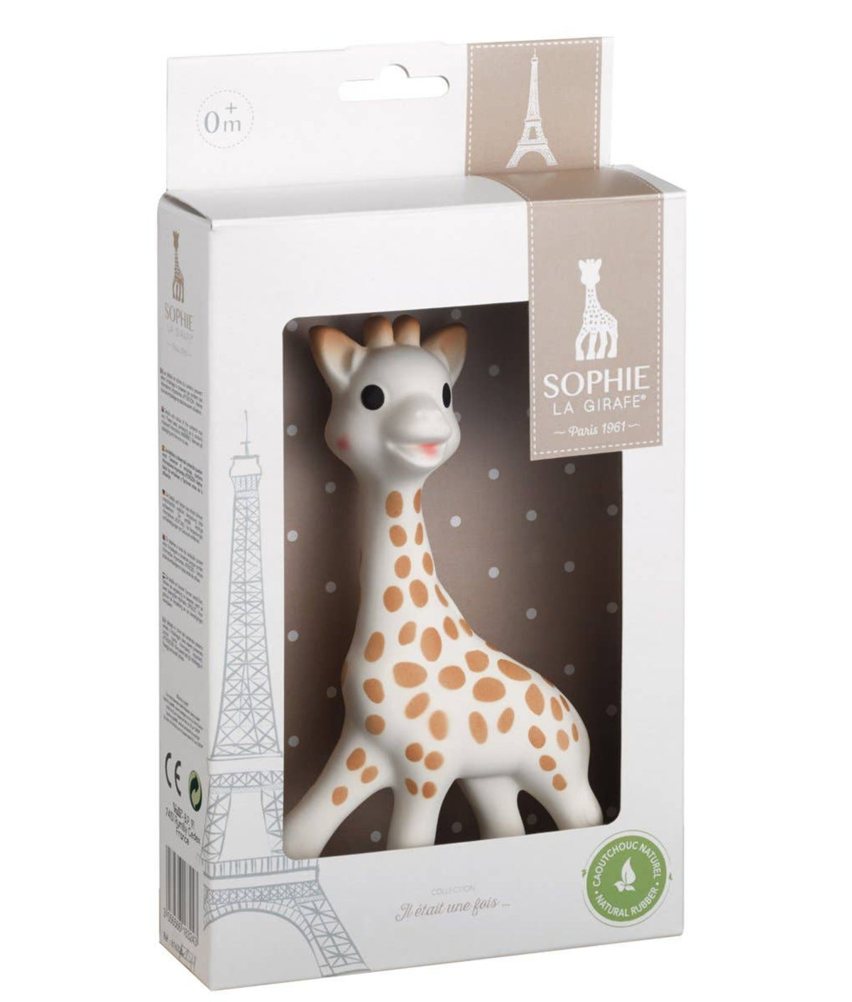 Sophie la Girafe by Calisson Toys- White Box- Classic - Little Birdies Boutique teething toy baby gifts