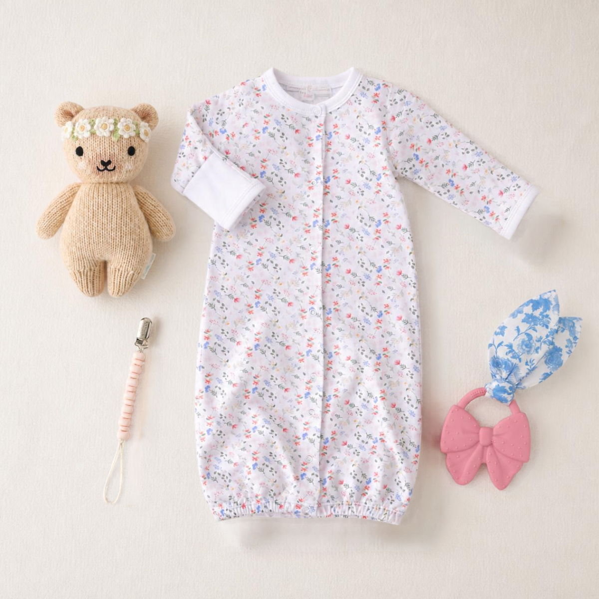 Sweet Bloom Baby Girl Gift Set - Little Birdies Boutique