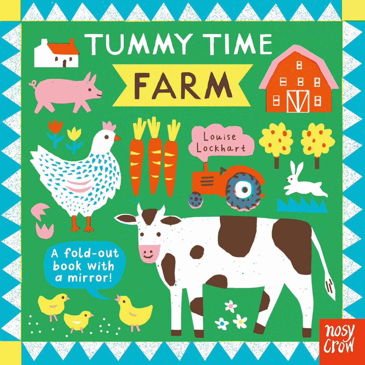 Tummy Time: Farm by Louise Lockhart baby book - Little Birdies Boutique