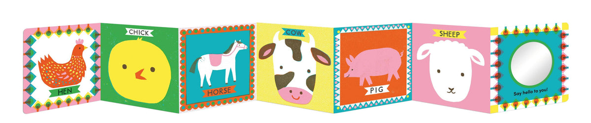 Tummy Time: Farm by Louise Lockhart baby book - Little Birdies Boutique