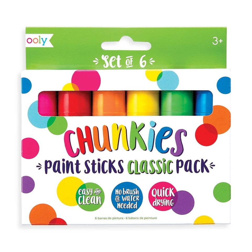 Ooly Art Supplies Chunkies Paint Sticks - Classic - Little Birdies