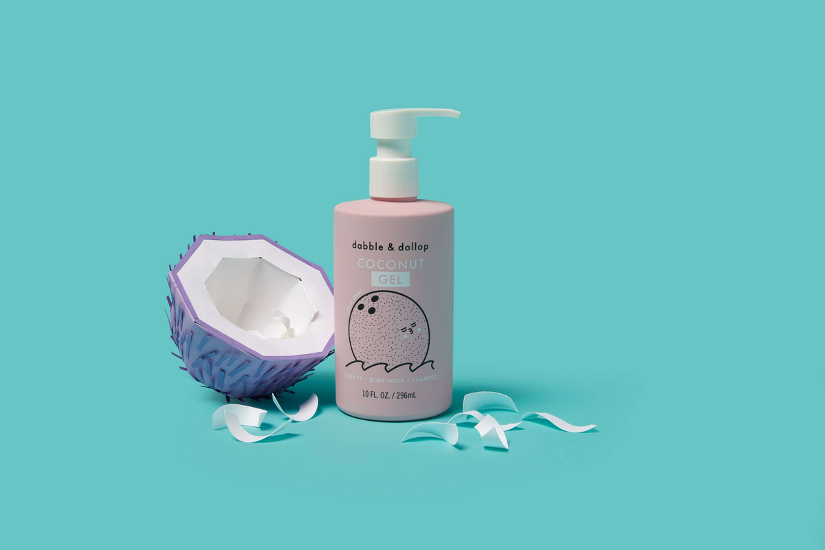 Tear-Free Shampoo, Body Wash, & Bubbles - Coconut