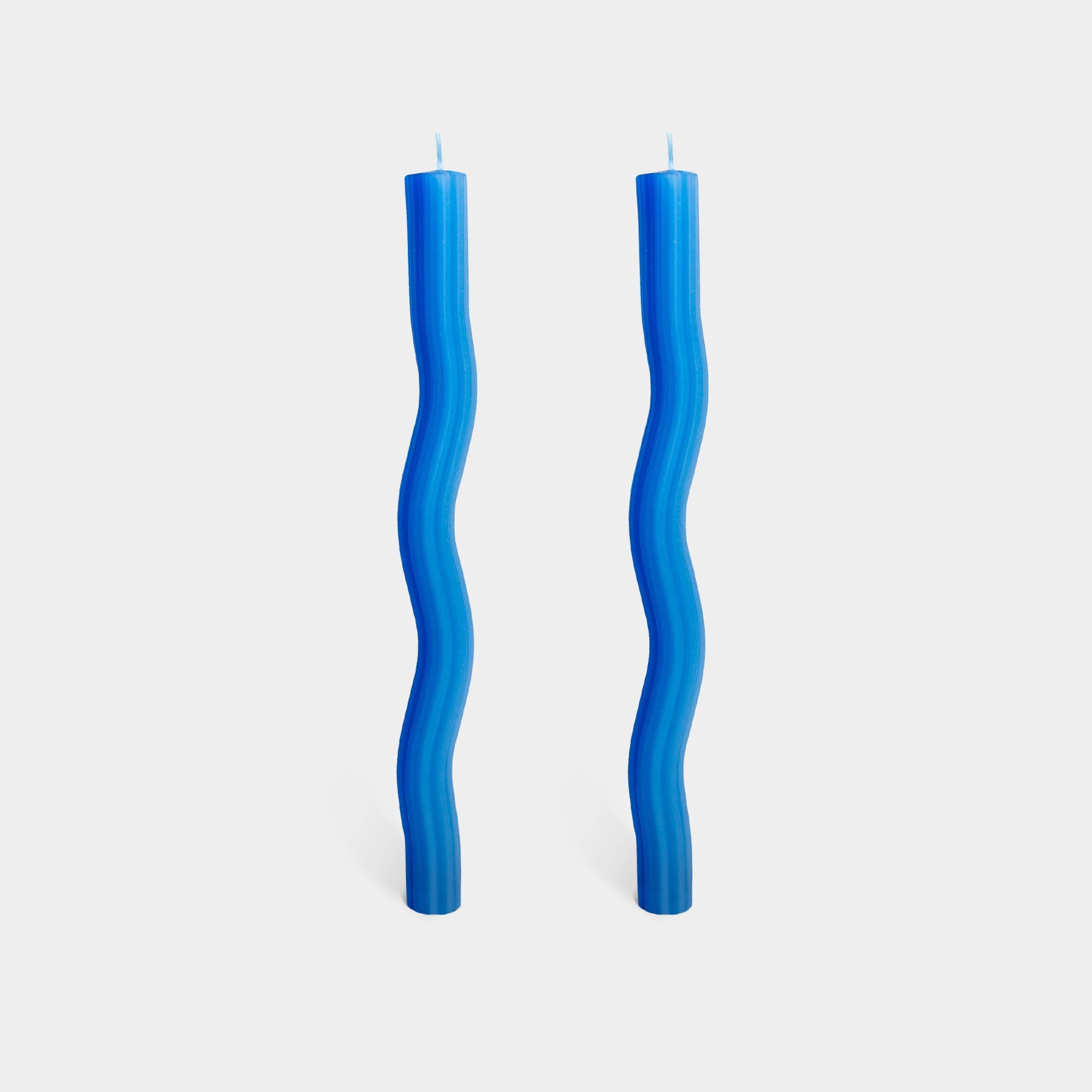 54 Celsius Wiggle Candles by Lex Pott - Blue (2 pack) - Little Birdies