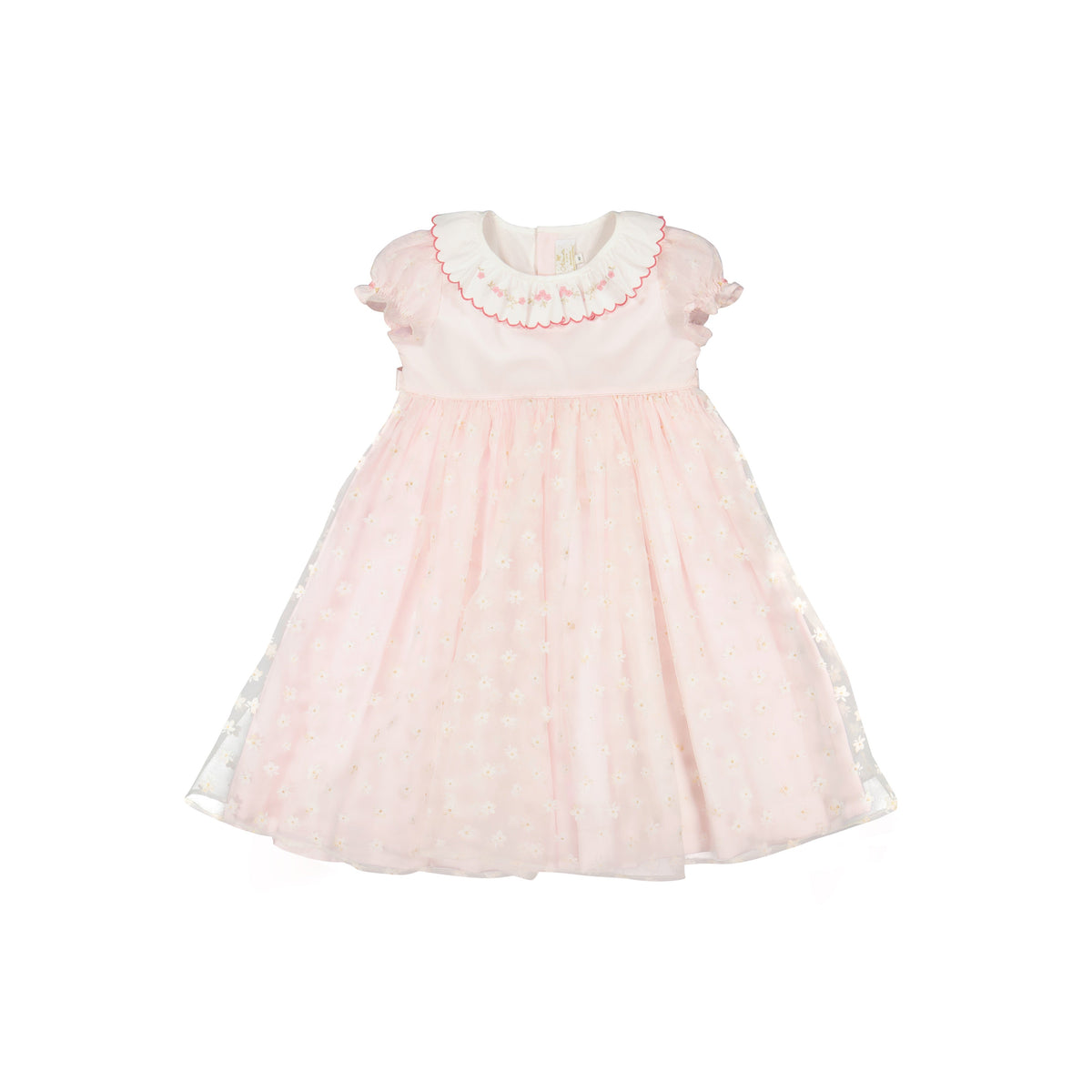 Cordelia Pink Dress with Tulle