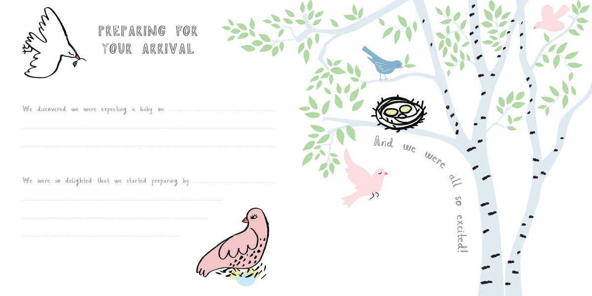 Welcome to the World by Karin Åkesson baby book - Little Birdies Boutique