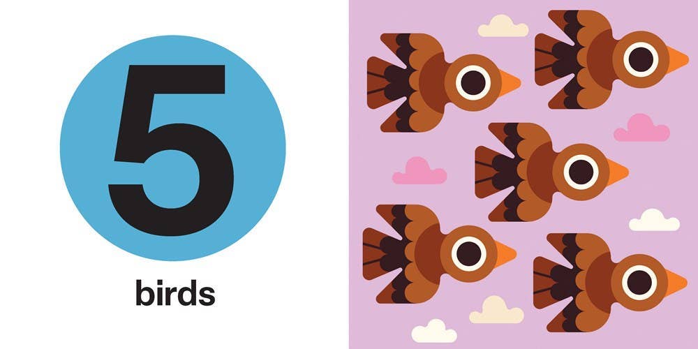 Spring Street Touch and Trace: Numbers baby book - Little Birdies Boutique