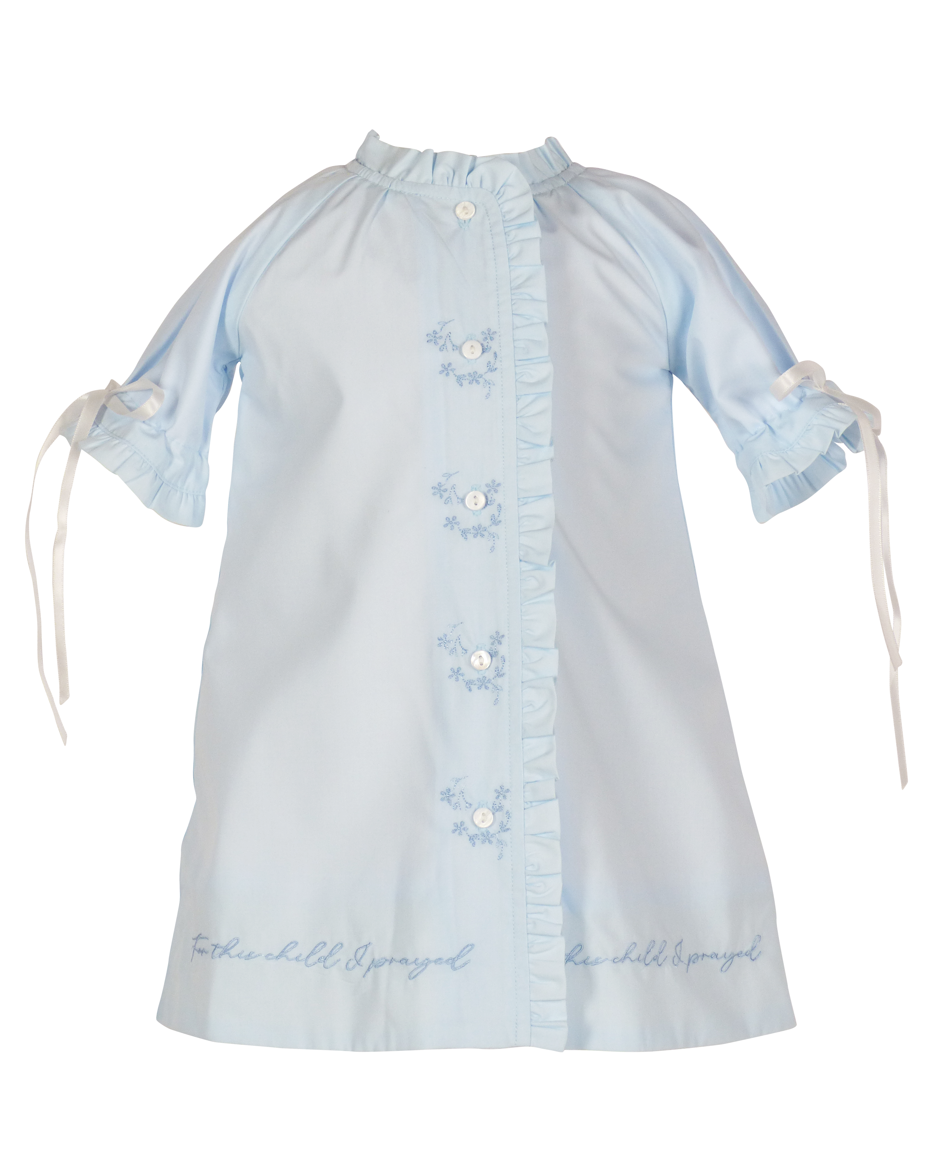For This Child I Prayed Daygown: Blue