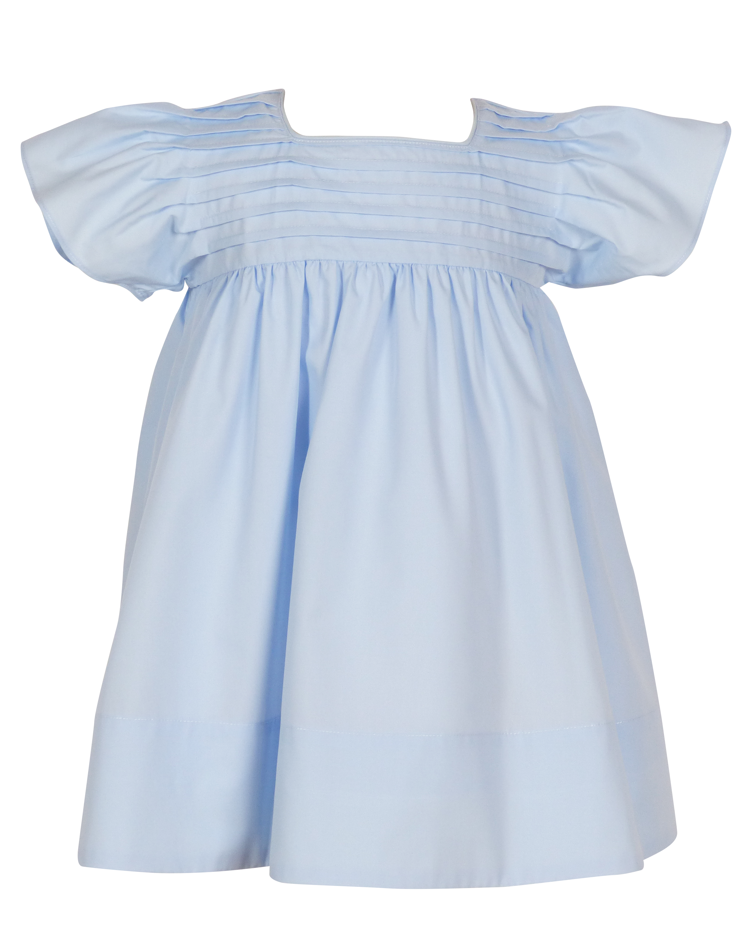 Priscilla Pleated Dress: Blue