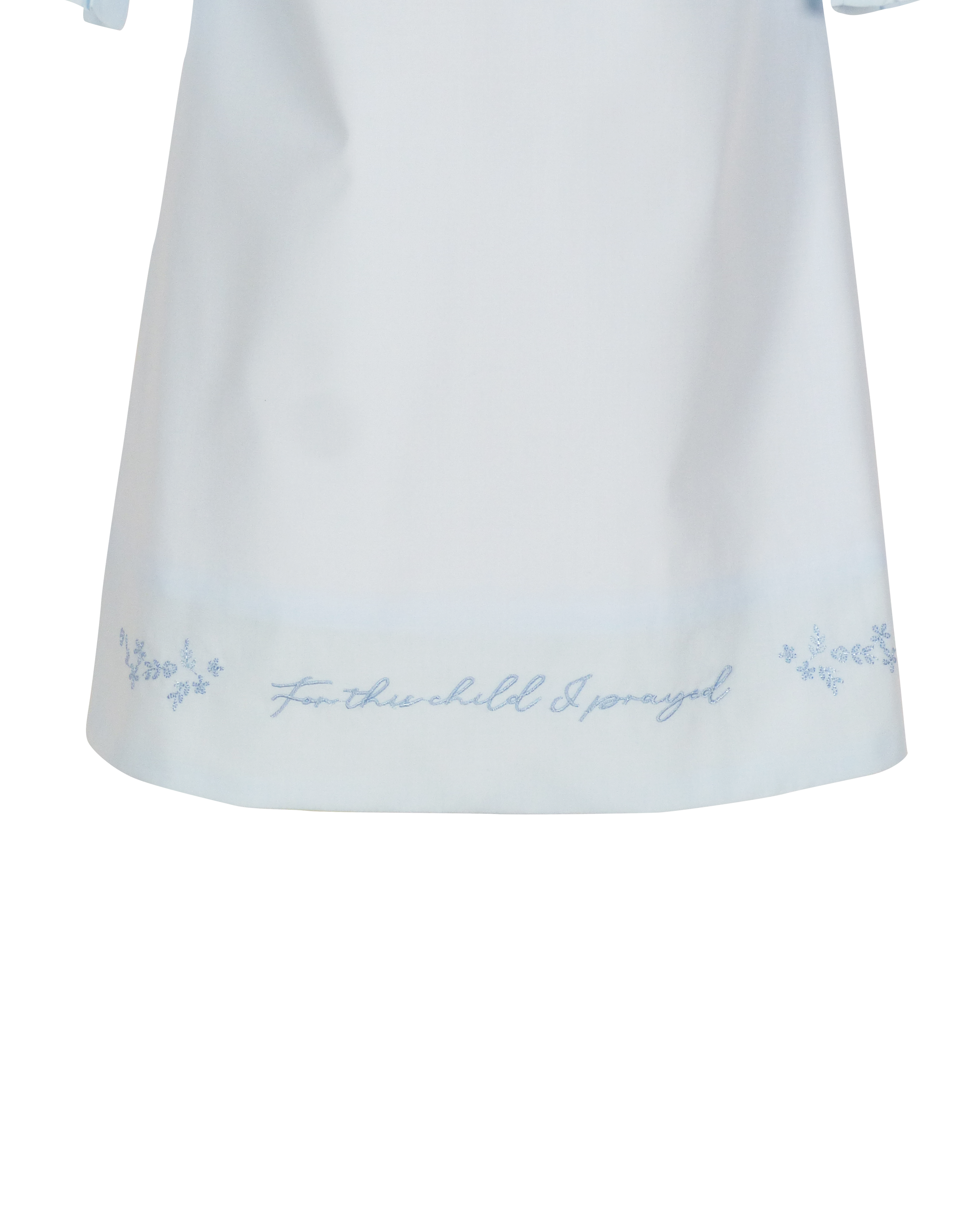 For This Child I Prayed Daygown: Blue