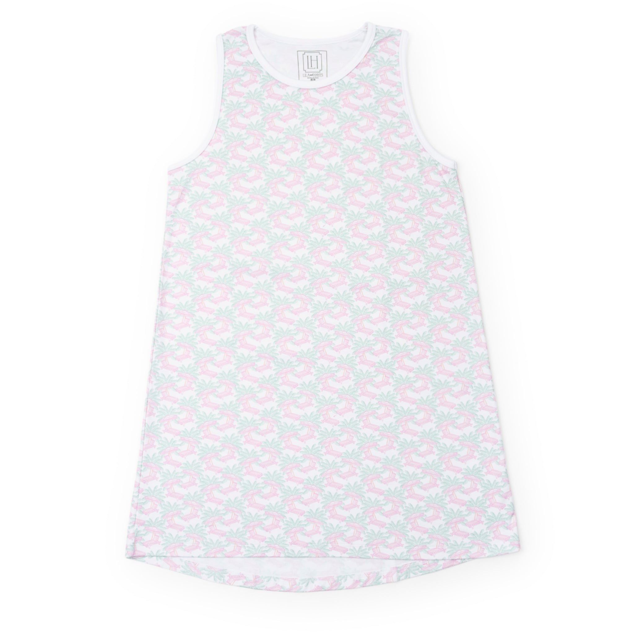 Katie Women's Nightgown Poolside Palms