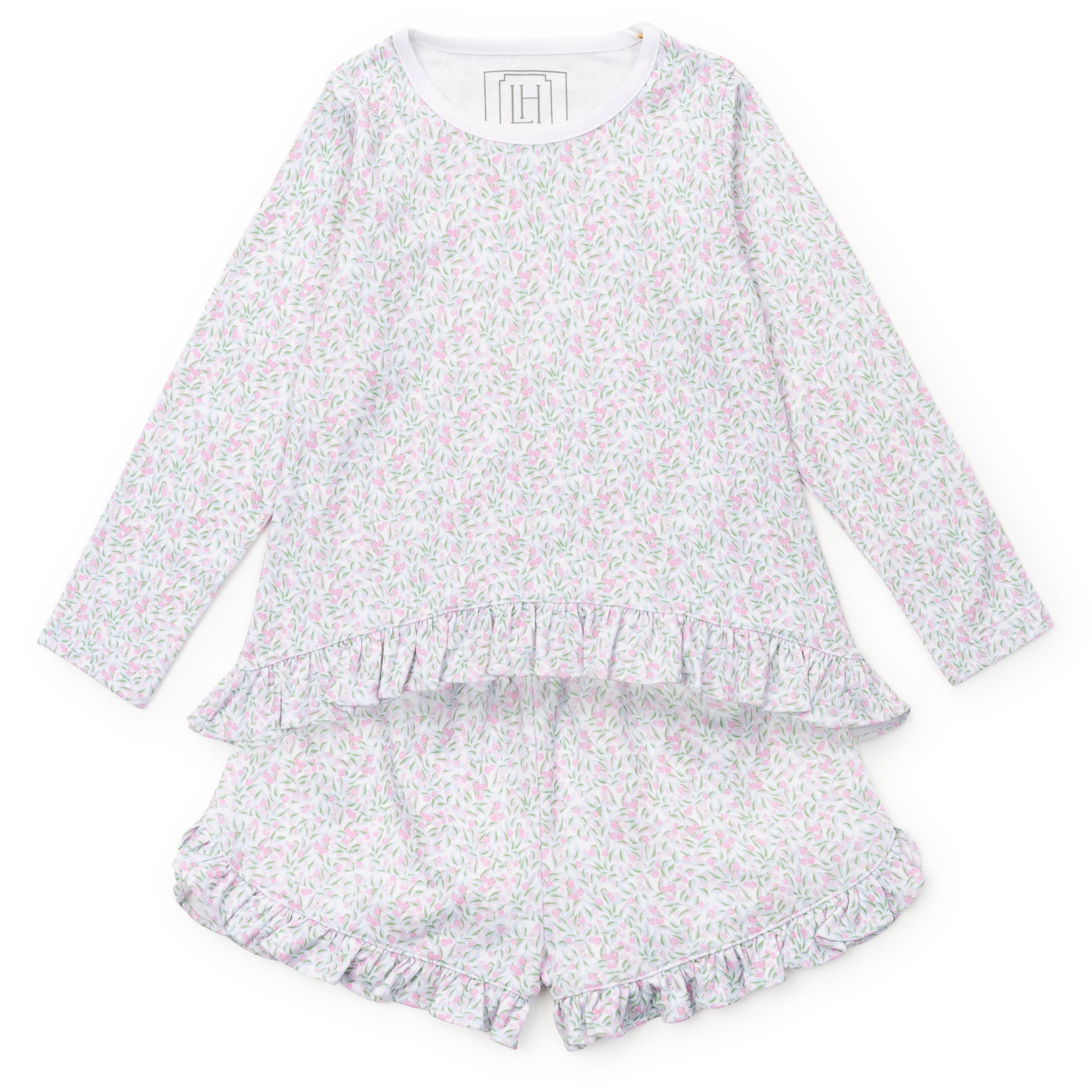 Rorie Girls' Short Set - Garden Soiree