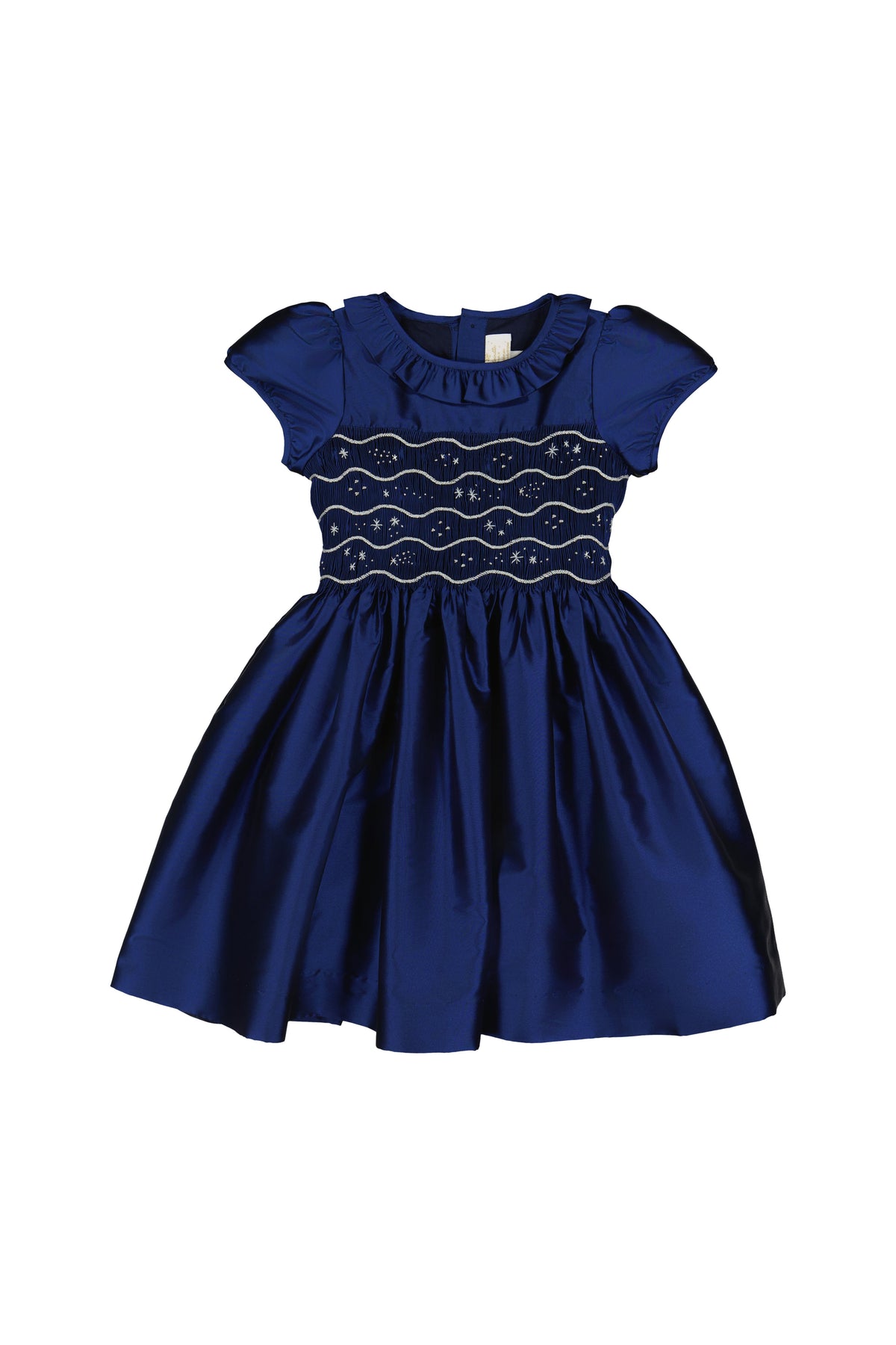 SOFIA SAPHIR SMOCKED DRESS