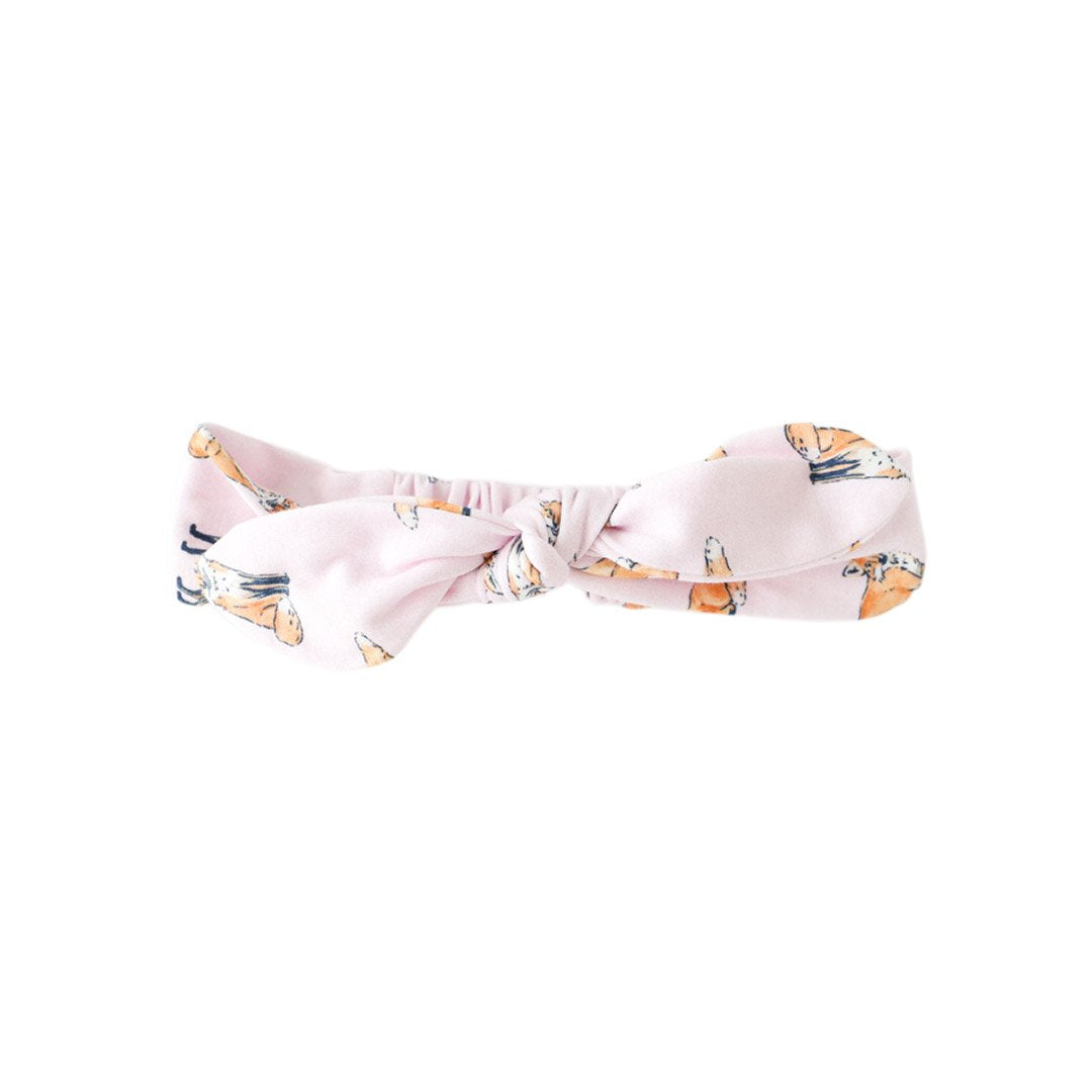 Pineapple Sunshine Pink Fox Headband