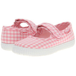 Pink Gingham Mary Jane