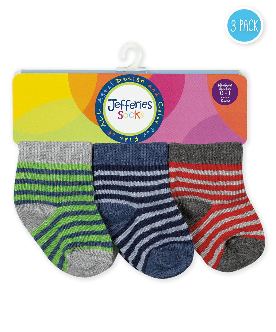 Striped Infant Sock Set