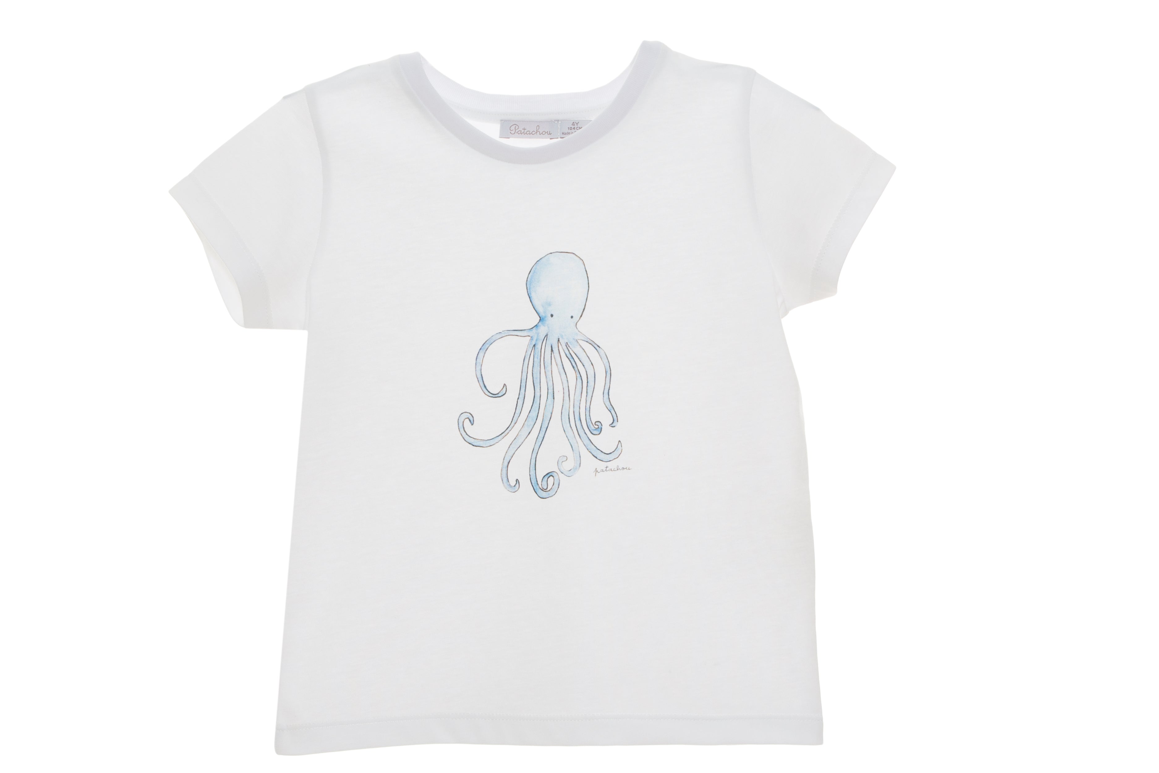 Patachou Octopus Print boys tee - Little Birdies Boutique