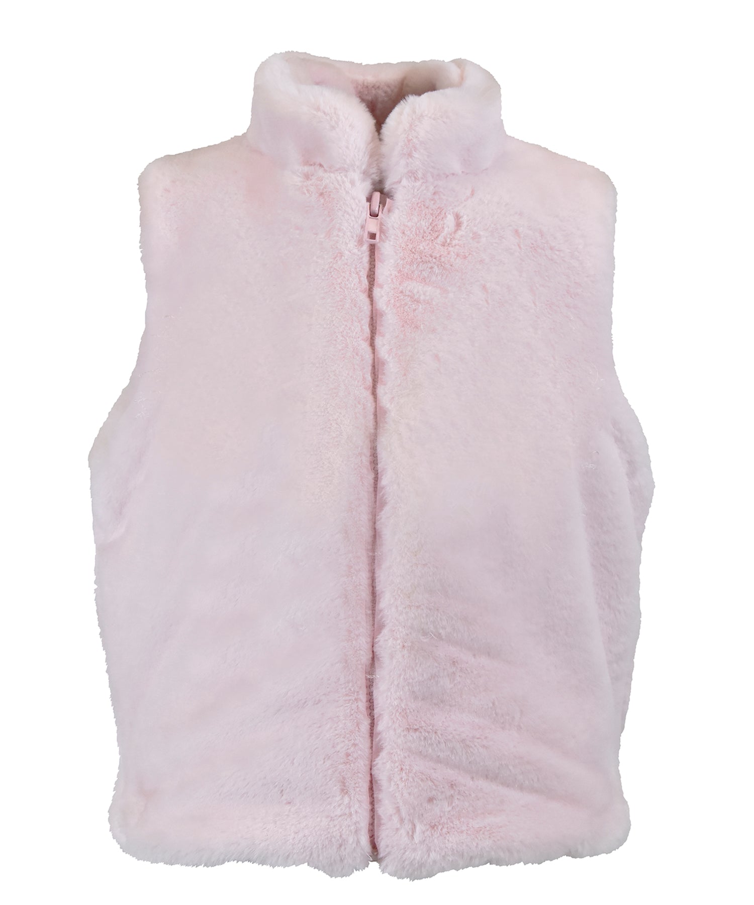Pink Cotton Candy Zip Up Vest