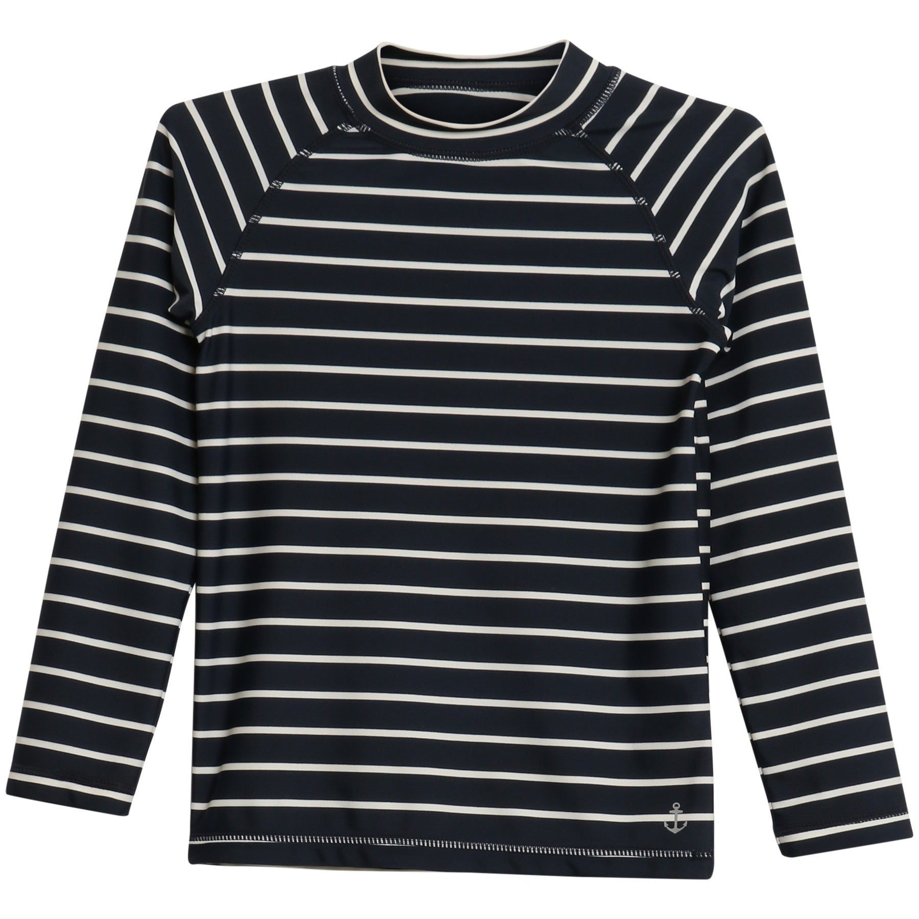 wheat clothing navy stripe swim shirt