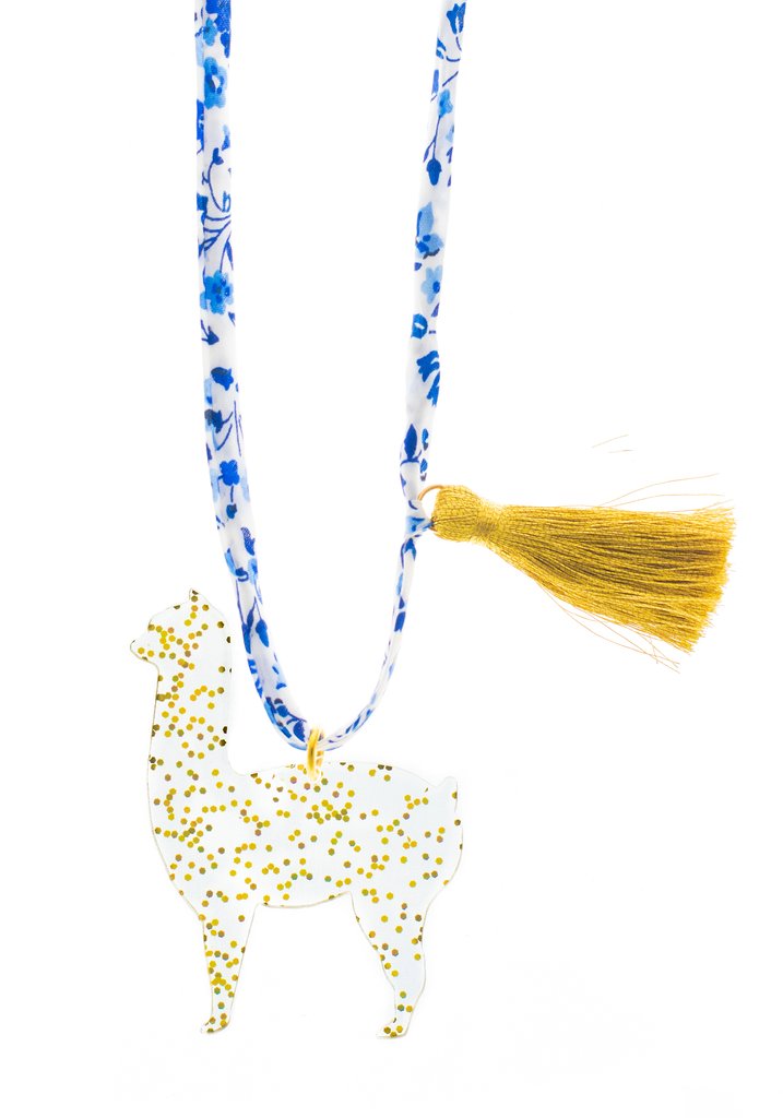Goldie The Alpaca Necklace