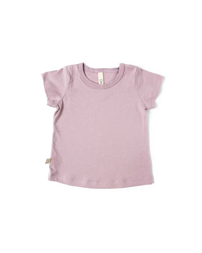 Childhood Clothing Basic Tee - Lilac - Little Birdies Boutique