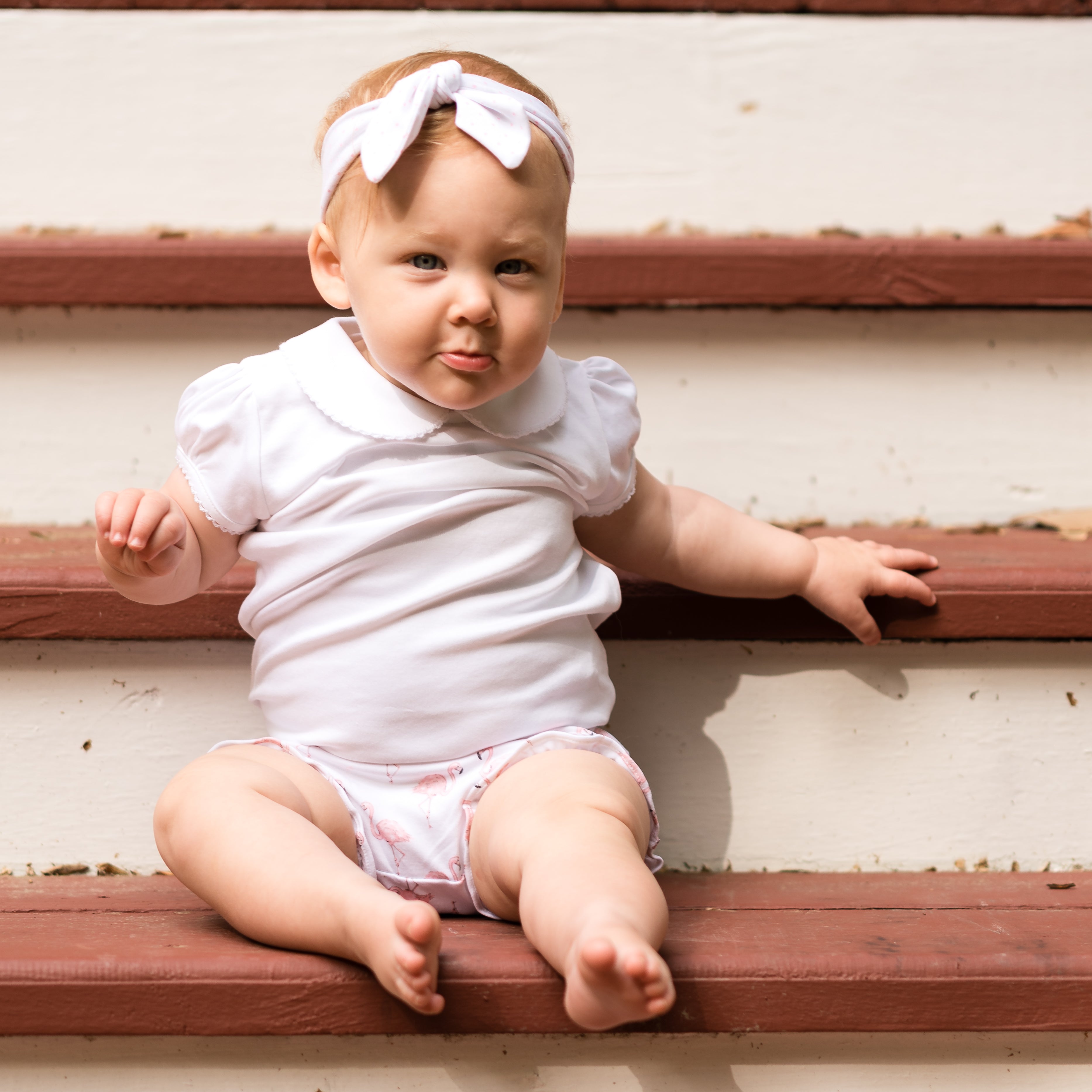 Pink Lemonade Polka Dot Headband