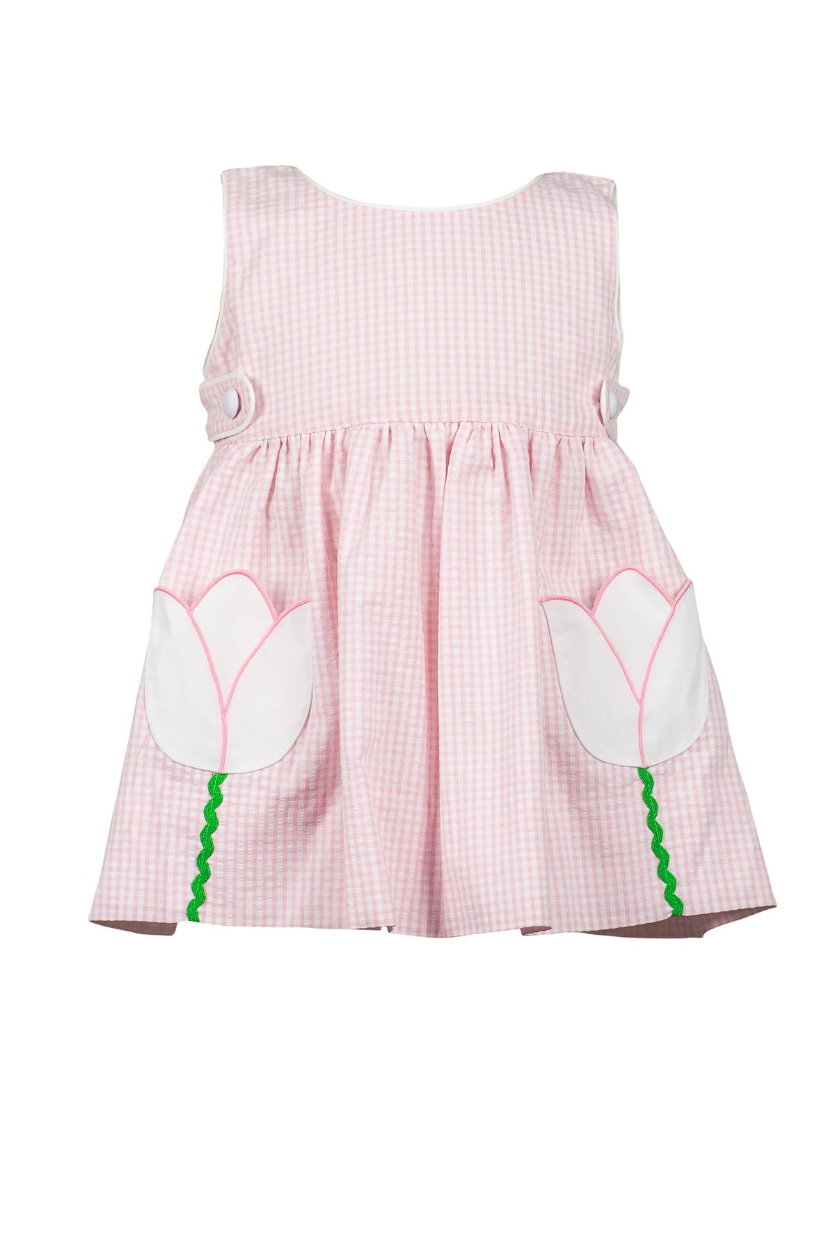 The Proper Peony Flora Pink Pocket Dress - Little Birdies