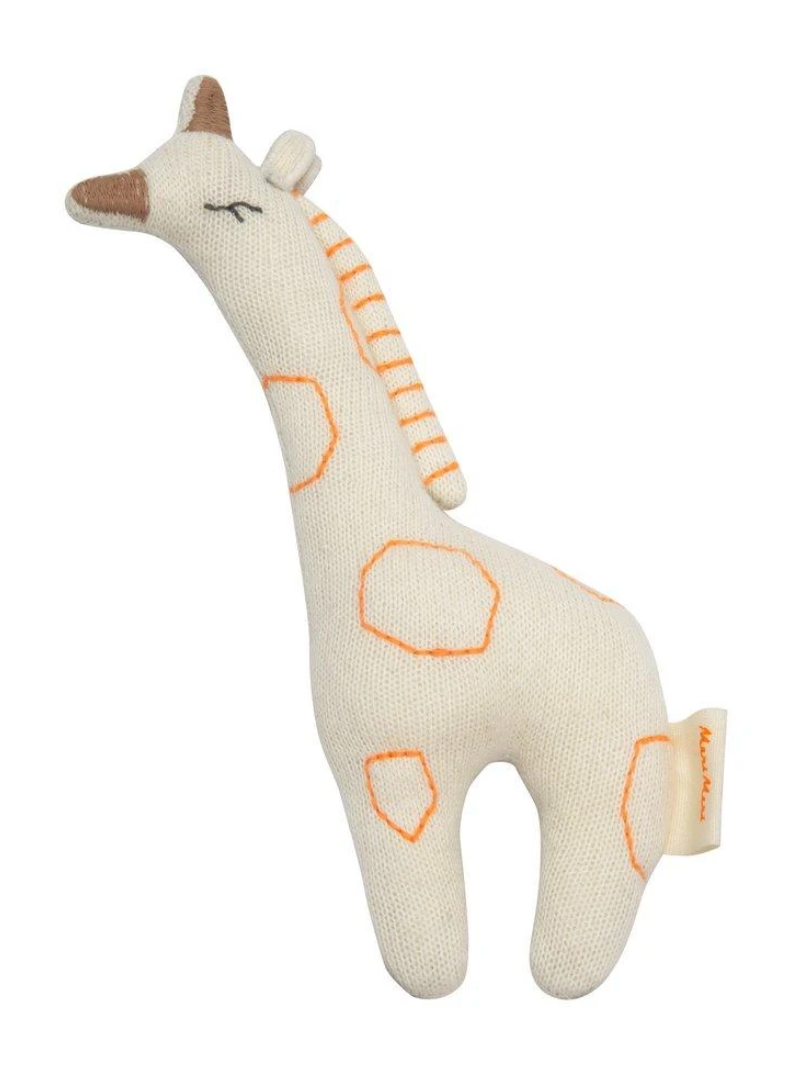 Meri meri Giraffe Baby Rattle - Little Birdies