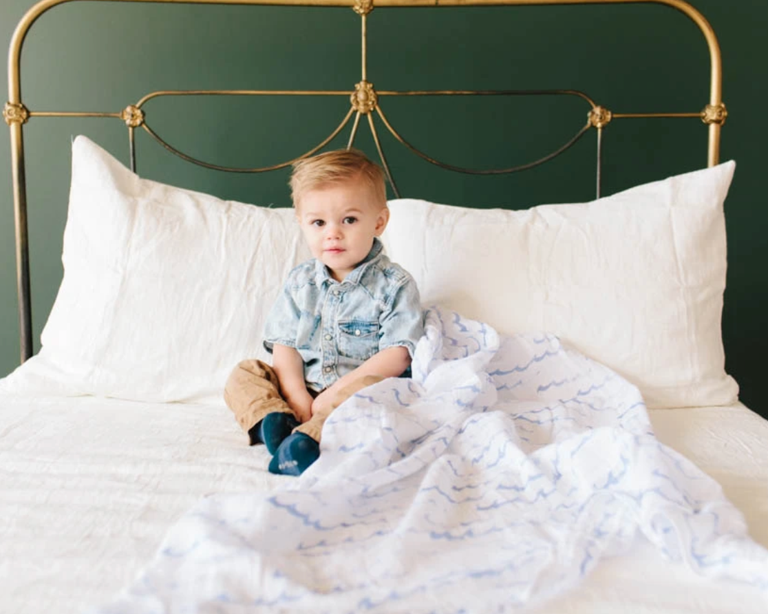 little birdies little unicorn high tide swaddle blanket for babieslittle unicorn official high tide swaddle blanket - little birdies