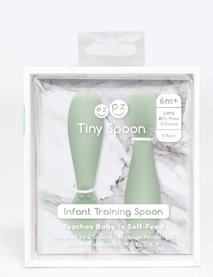 Tiny Spoon Twin Set- Sage ezpz fun