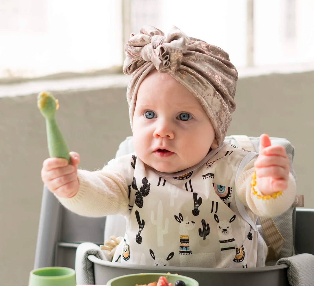 Tiny Spoon Twin Set- Sage ezpz fun