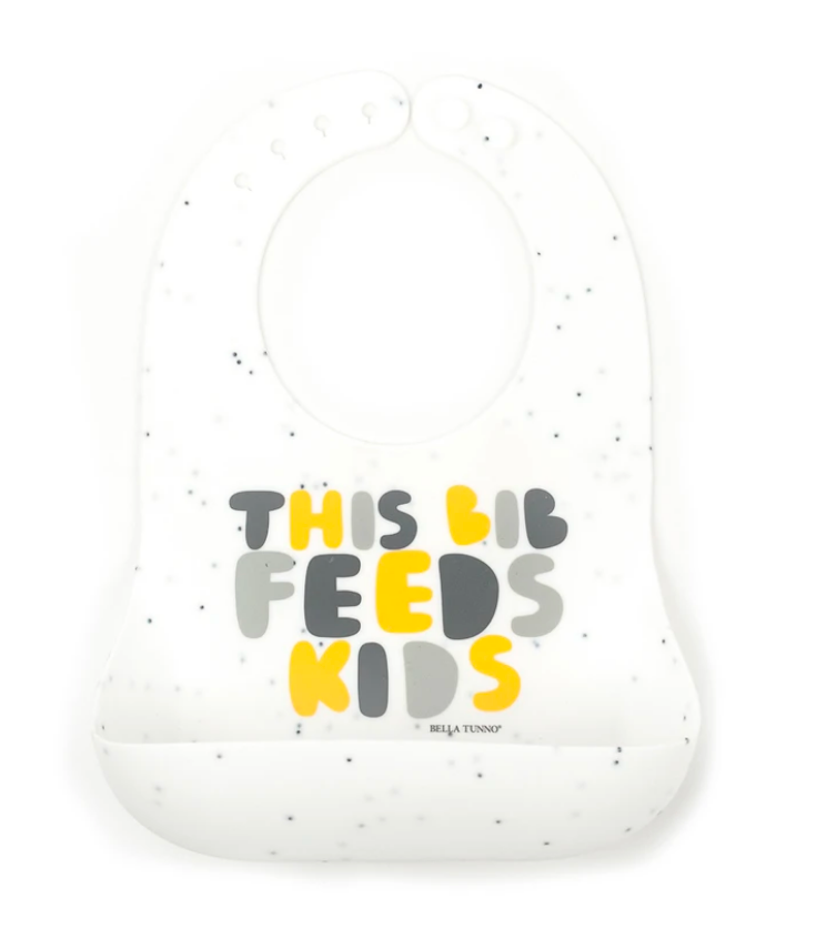 This Bib Feeds Kids- Yellow Wonder Bib