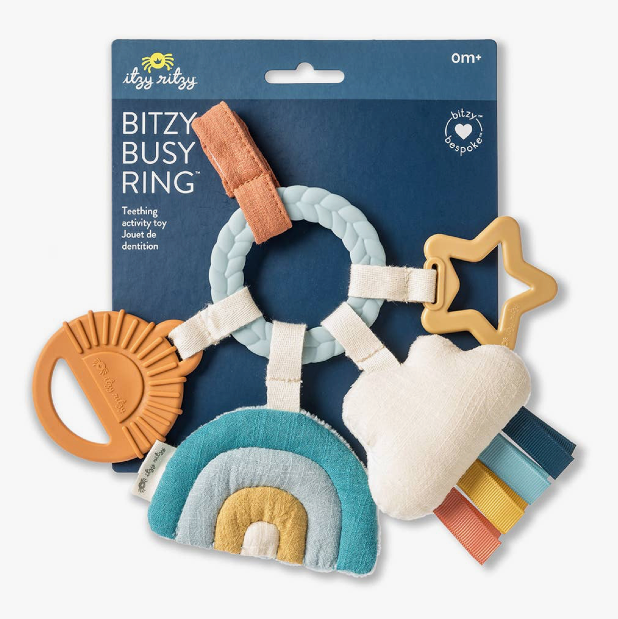 Itzy Ritzy Bitzy Busy Ring™ Teething Activity Toy - Little Birdies