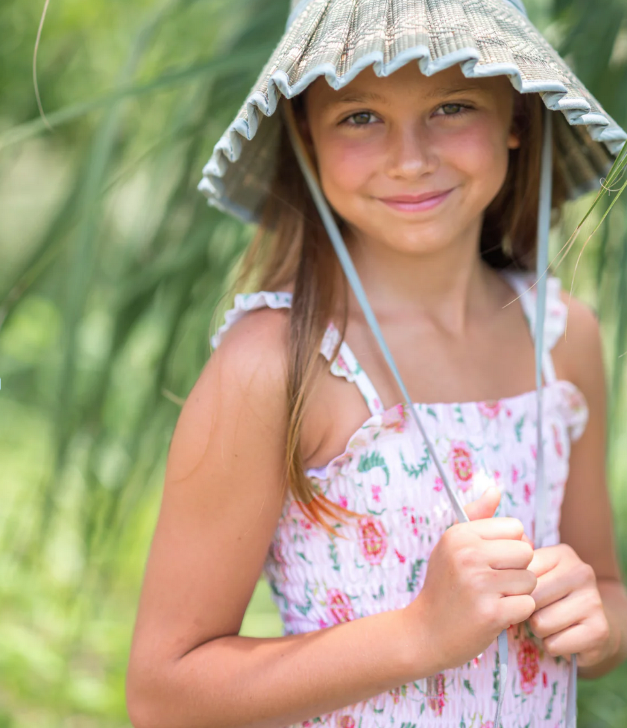 Minnow Swim Minnow x Sister Parish Cloister Botanical Smocked One Piece - Little Birdies Boutique