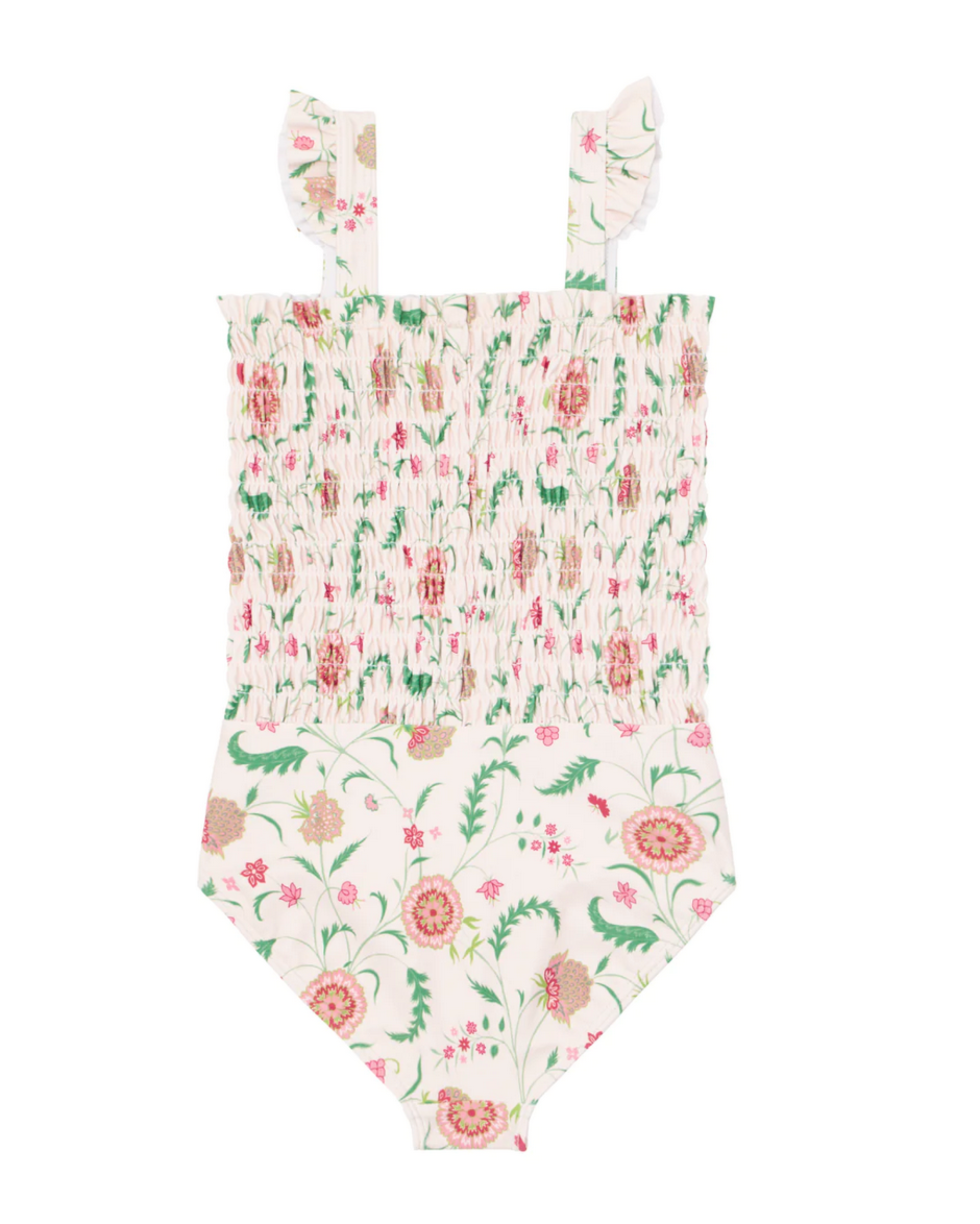 Minnow Swim Minnow x Sister Parish Cloister Botanical Smocked One Piece - Little Birdies Boutique