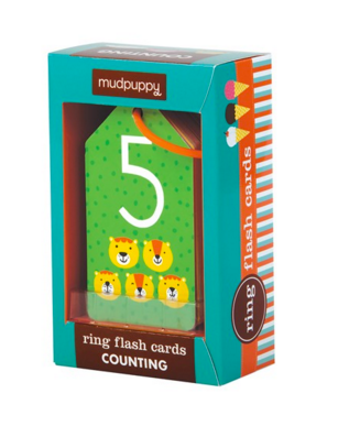 mudpuppy counting ring flash cards