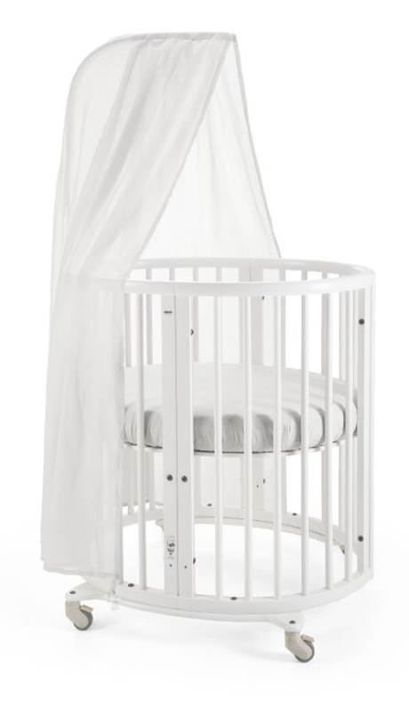 Stokke Sleepi Canopy White Little Birdies