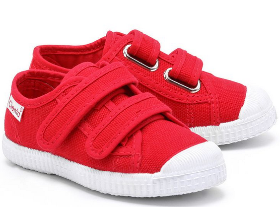 Velcro sporty shoe white - Girls' shoes - toddler shoes - Made in Spain -  Cienta Shoes Australia