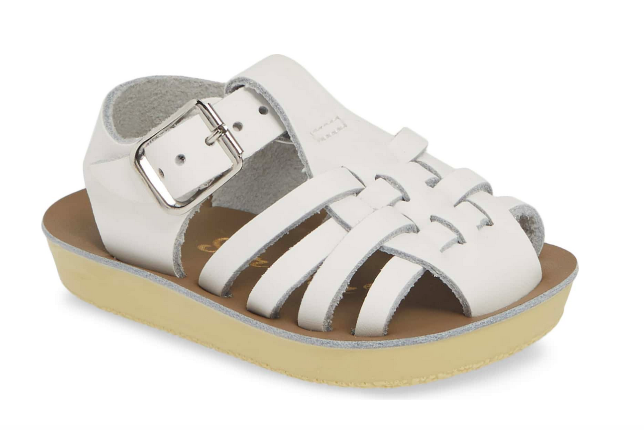 hoy shoes salt water sandal sailor white sun san