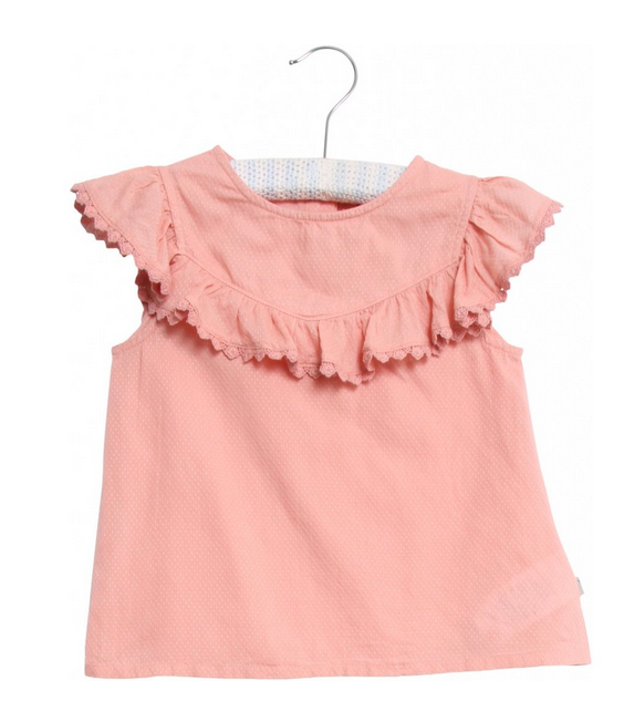 wheat clothing benedikte blouse in rose tan