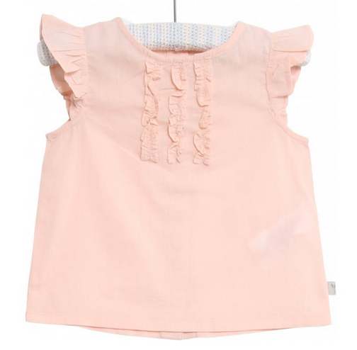 wheat clothing brand freya powder pink blouse