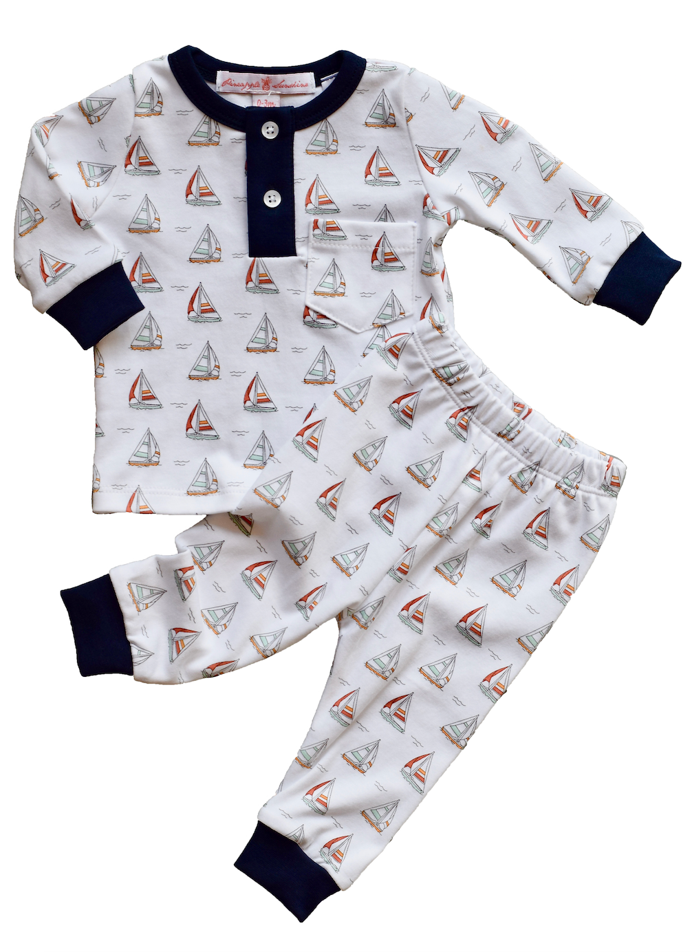 Sailboat Pajama Set