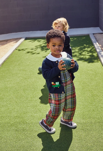Field Overall in Kingston Plaid