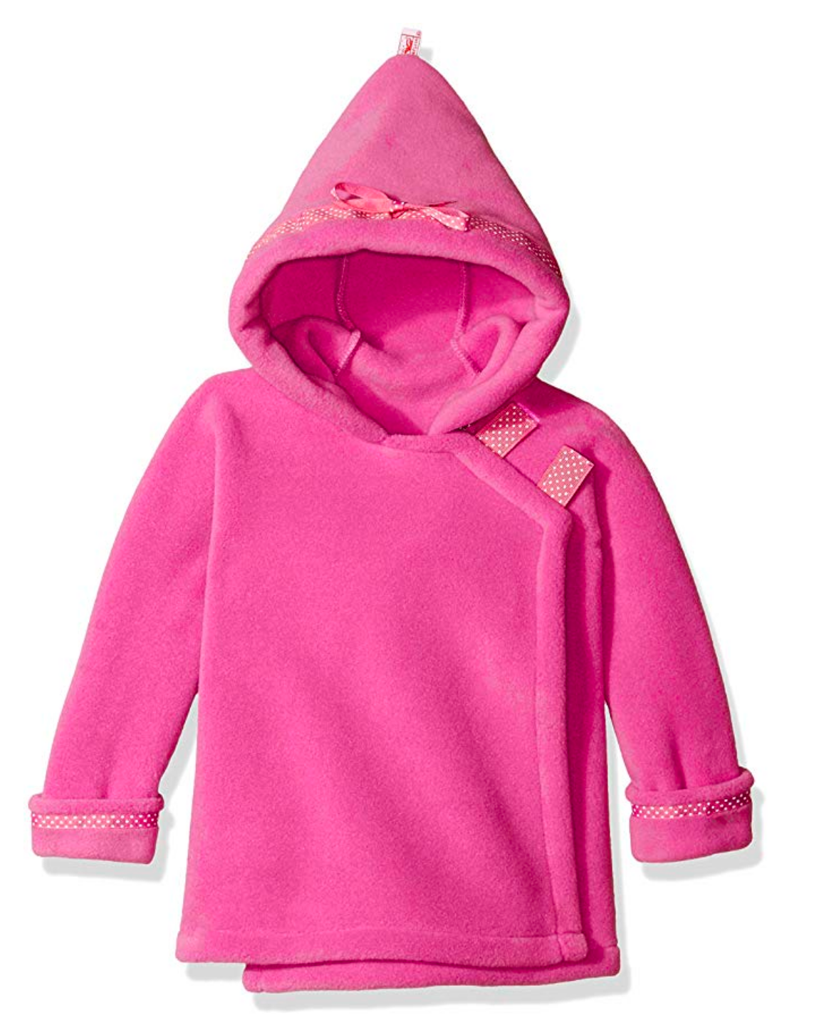 Warmplus Favorite Jacket W Dot Ribbon Fuchsia Little Birdies